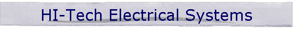 HI-Tech Electrical Systems